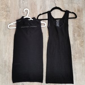 Two BEBE bodycon dresses